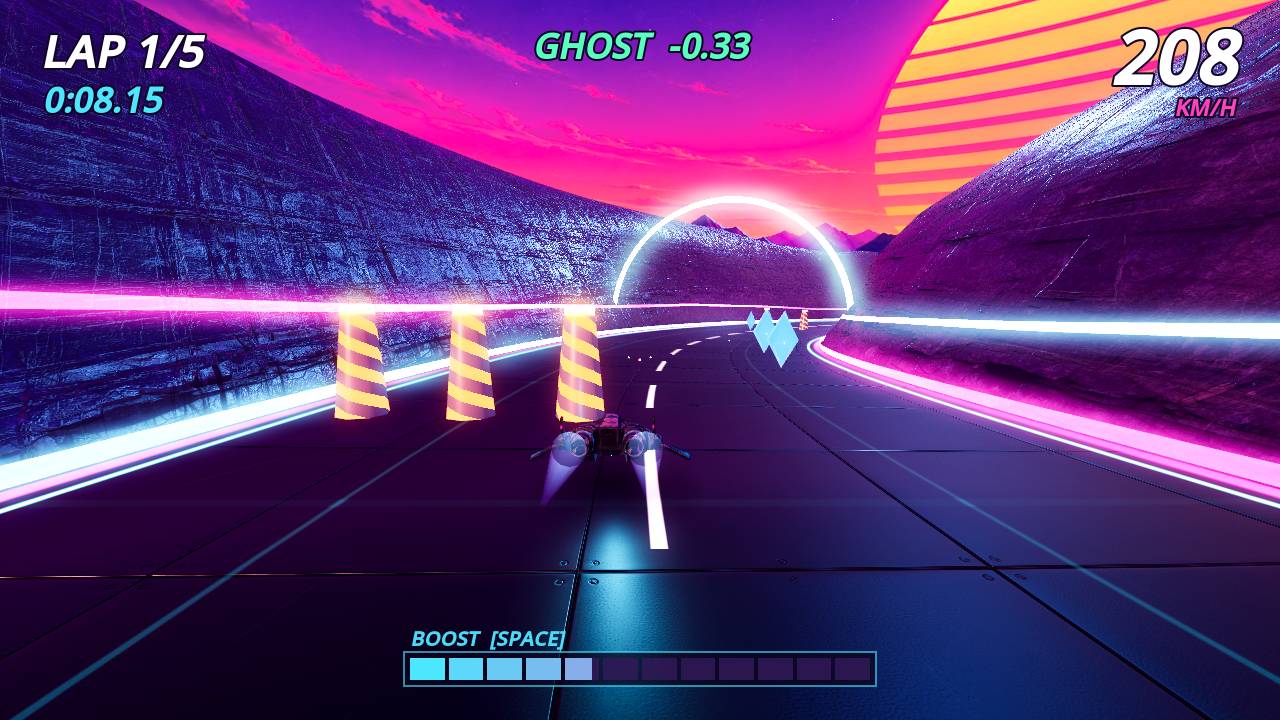 Screenshot 2 of Neon Drift Full