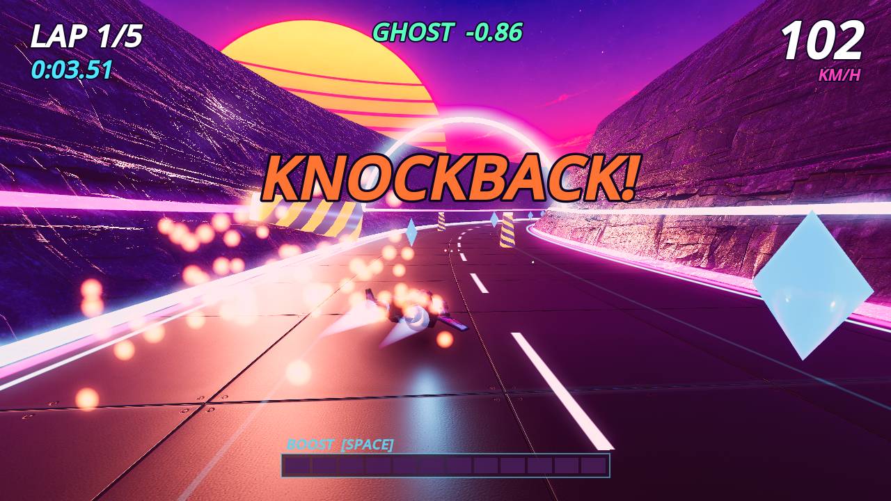 Screenshot 3 of Neon Drift Full