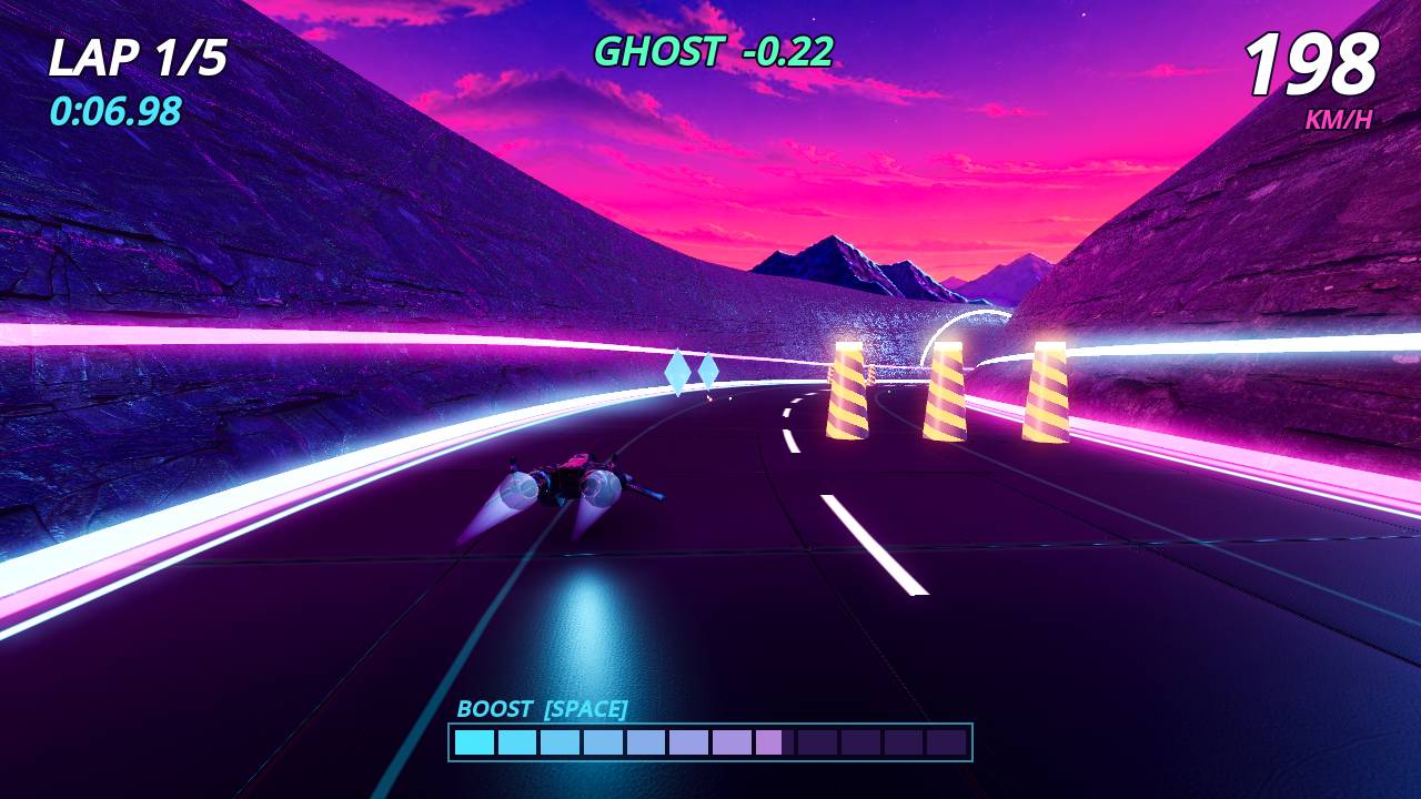 Screenshot 4 of Neon Drift Full